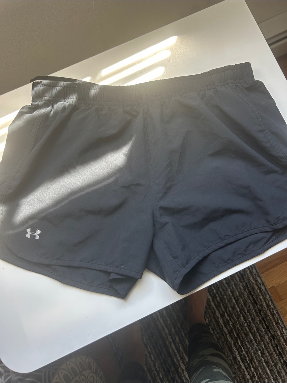 Under Armour Black Women's Performance Running Shorts